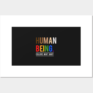 Human beings, colors may vary Posters and Art